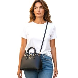 Marilyn Monroe NWT Black Crossbody handbag w/ Removable Shoulder Strap & Dustbag